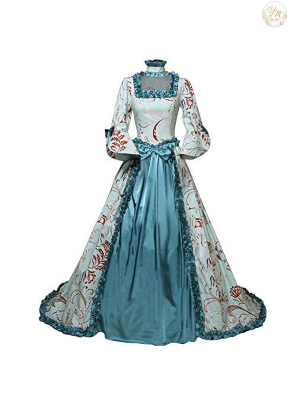 Victorian Marie Antoinette Dress Medieval Ball Gown Rococo Costume Renaissance
